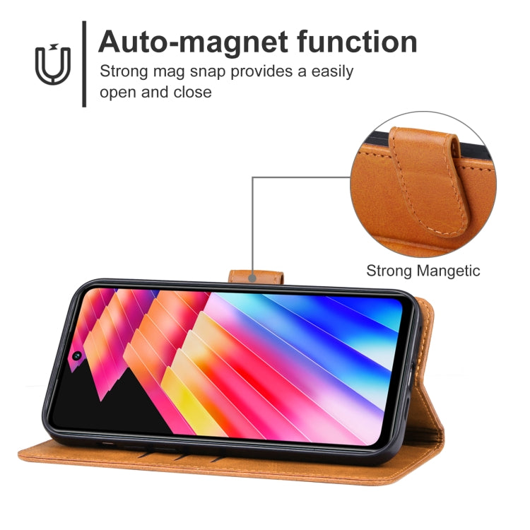 For Infinix Hot 30 Leather Phone Case