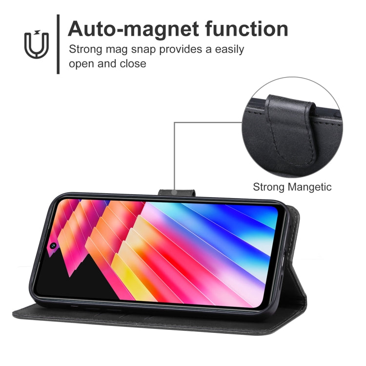 For Infinix Hot 30 Leather Phone Case