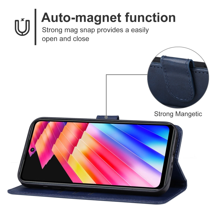 For Infinix Hot 30 Leather Phone Case