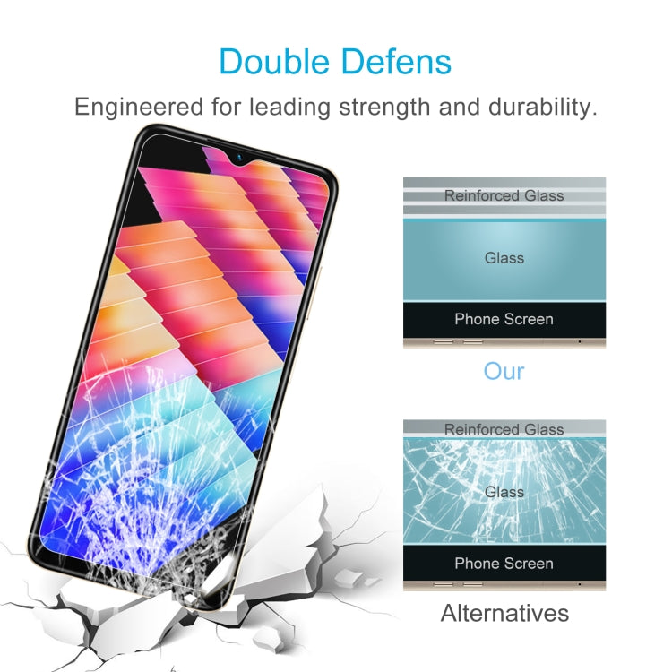 For Infinix Hot 30i 50pcs 0.26mm 9H 2.5D Tempered Glass Film