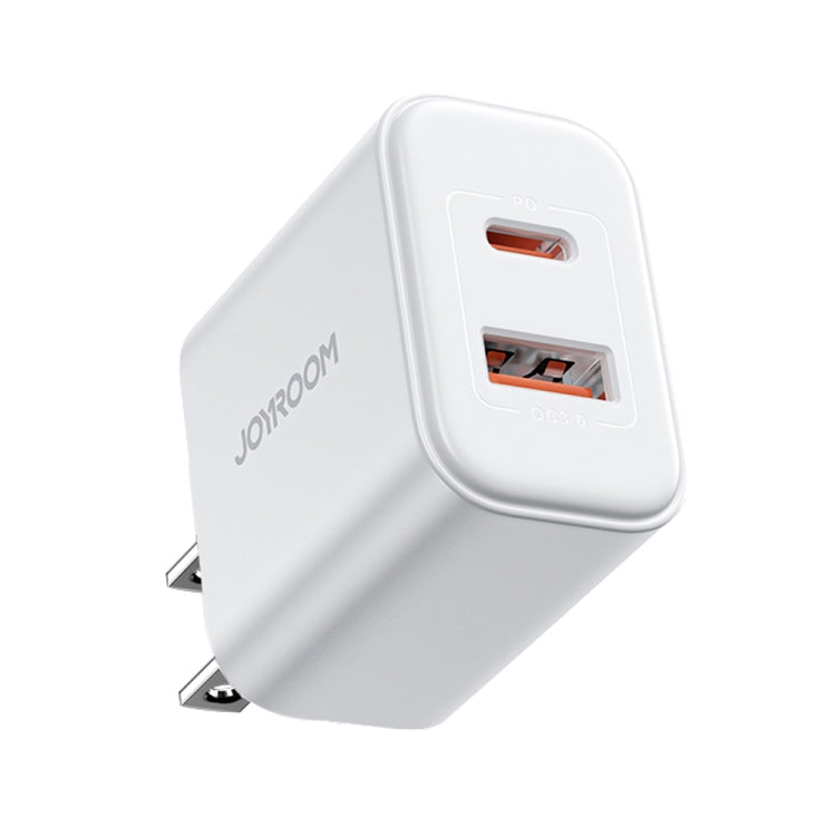 J0YROOM TCF05 20W USB+USB-C/Type-C Fast Charger, Specification:US Plug