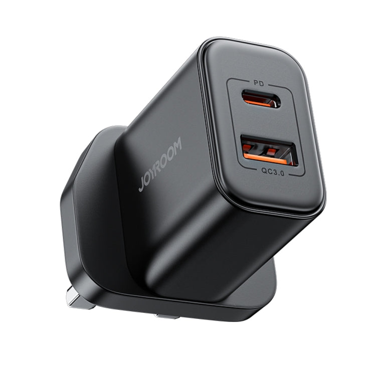 J0YROOM TCF05 20W USB+USB-C/Type-C Fast Charger, Specification:UK Plug