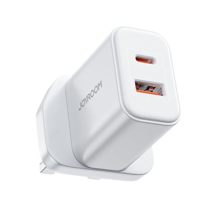 J0YROOM TCF05 20W USB+USB-C/Type-C Fast Charger, Specification:UK Plug