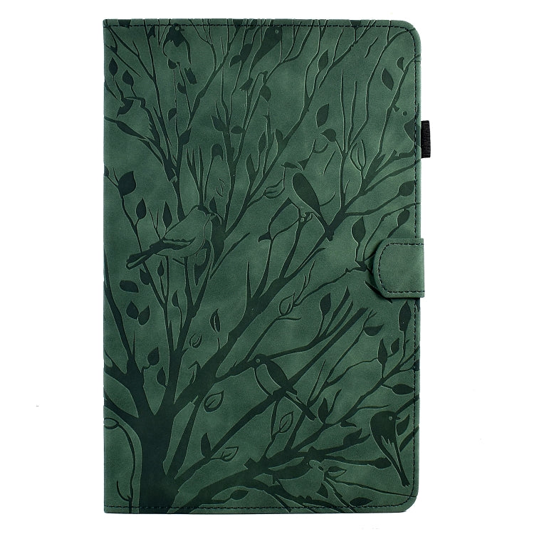 For Samsung Galaxy Tab A7 Lite Fortune Tree Pressure Flower PU Tablet Case