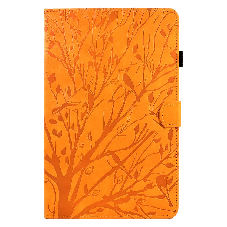 For Samsung Galaxy Tab A7 Lite Fortune Tree Pressure Flower PU Tablet Case