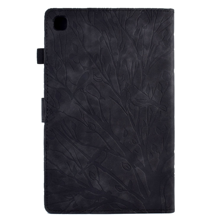 For Samsung Galaxy Tab A7 Lite Fortune Tree Pressure Flower PU Tablet Case