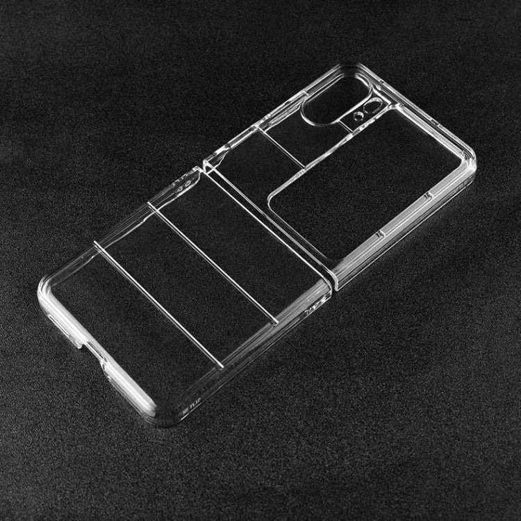 OPPO Find N2 Flip Transparent Glossy PC Phone Case