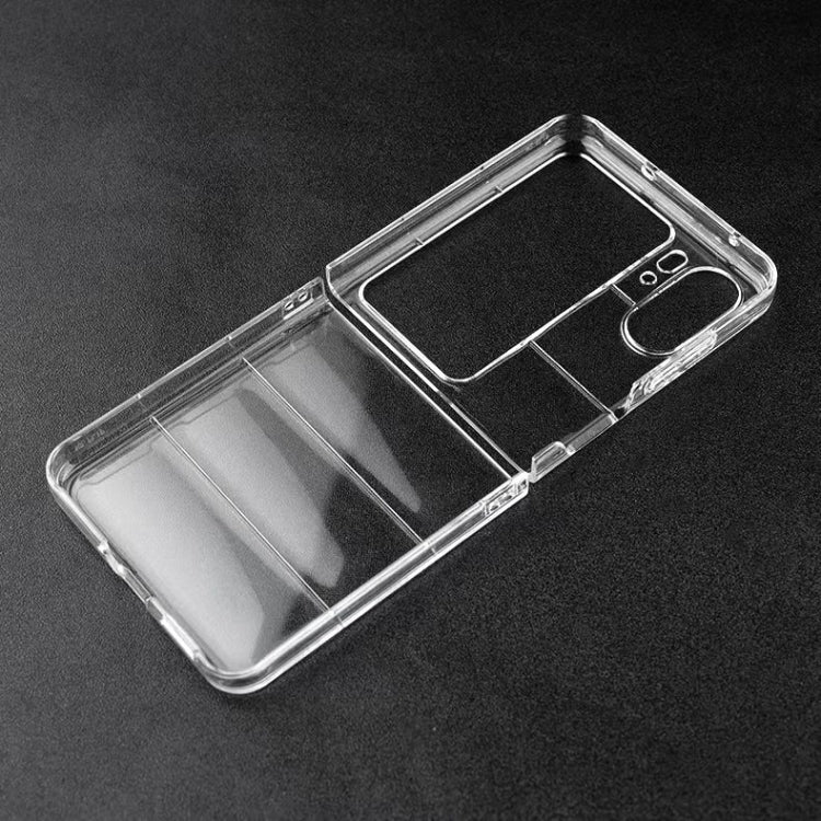 OPPO Find N2 Flip Transparent Glossy PC Phone Case