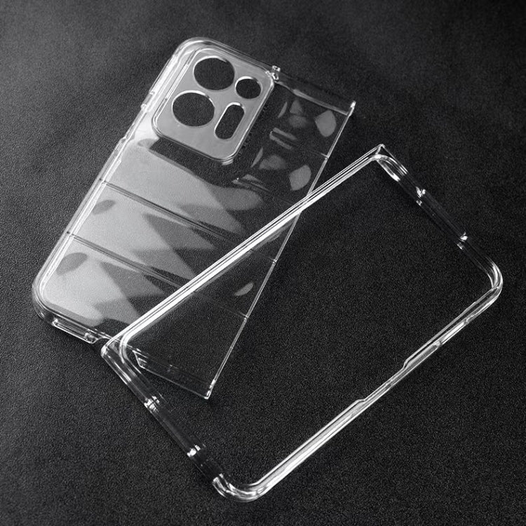 OPPO Find N2 Transparent Glossy PC Phone Case