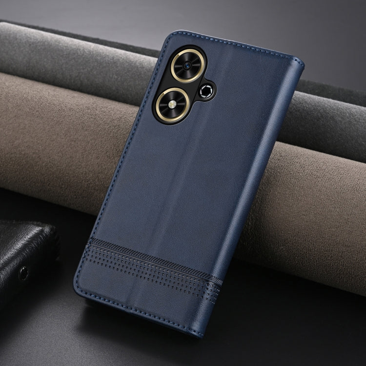For Honor Play 50/Play 50m 5G AZNS Magnetic Calf Texture Flip Leather Phone Case