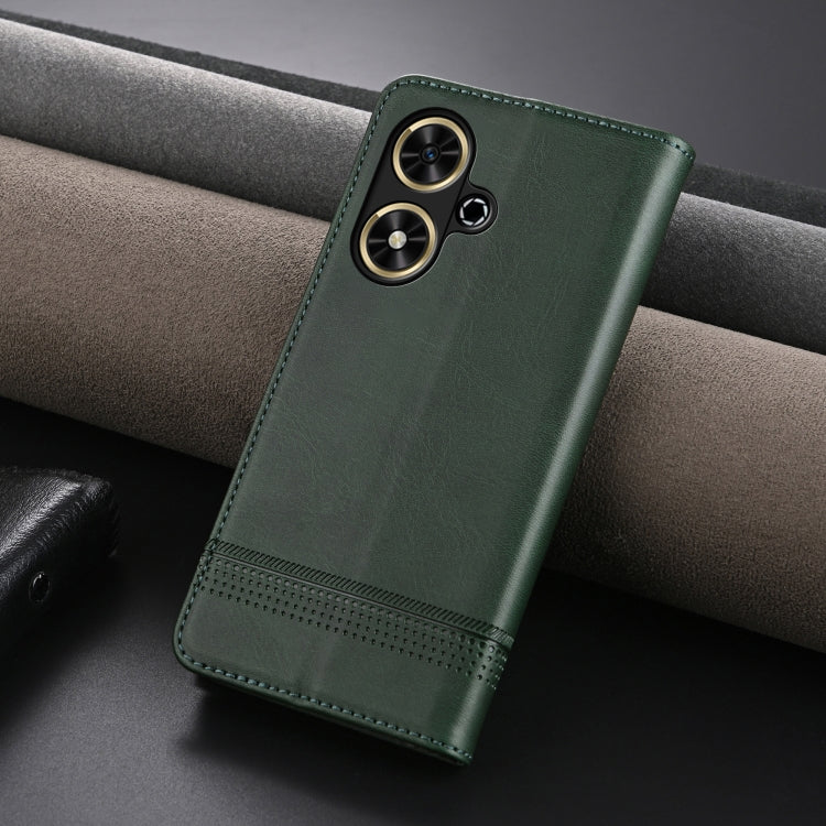 For Honor Play 50/Play 50m 5G AZNS Magnetic Calf Texture Flip Leather Phone Case