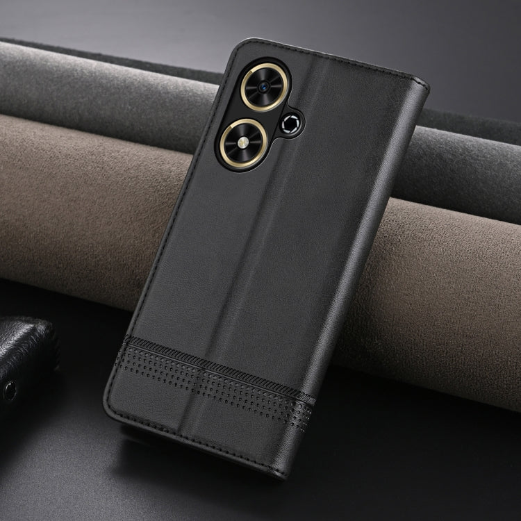 For Honor Play 50/Play 50m 5G AZNS Magnetic Calf Texture Flip Leather Phone Case