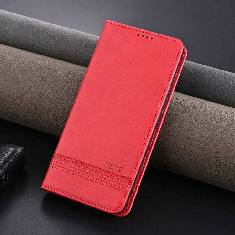 For Honor 200 AZNS Magnetic Calf Texture Flip Leather Phone Case