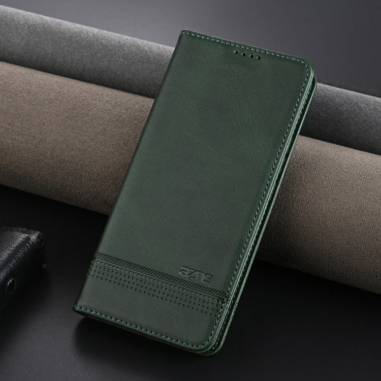 For Honor 200 Pro AZNS Magnetic Calf Texture Flip Leather Phone Case