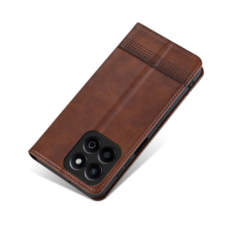 For Honor Play 60 Plus AZNS Magnetic Calf Texture Flip Leather Phone Case