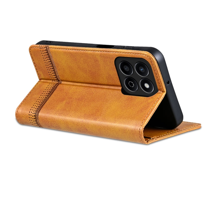For Honor Play 60 Plus AZNS Magnetic Calf Texture Flip Leather Phone Case