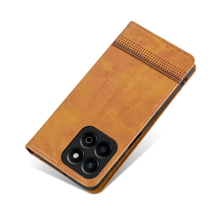 For Honor Play 60 Plus AZNS Magnetic Calf Texture Flip Leather Phone Case