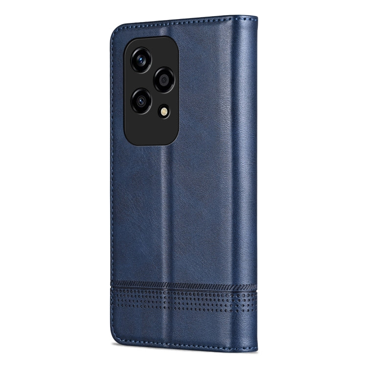 For Honor 200 Lite Global AZNS Magnetic Calf Texture Flip Leather Phone Case