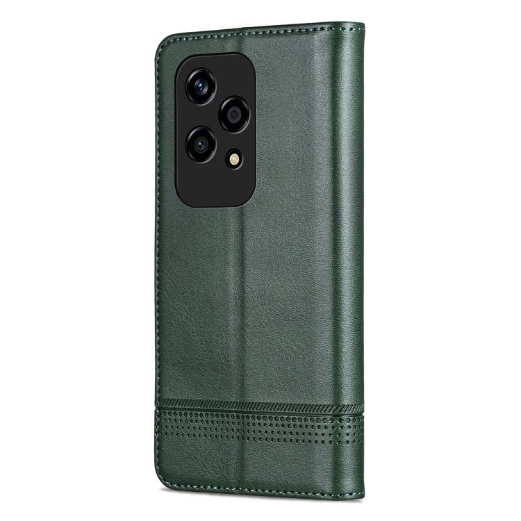 For Honor 200 Lite Global AZNS Magnetic Calf Texture Flip Leather Phone Case