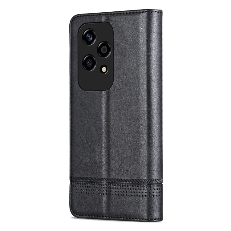 For Honor 200 Lite Global AZNS Magnetic Calf Texture Flip Leather Phone Case