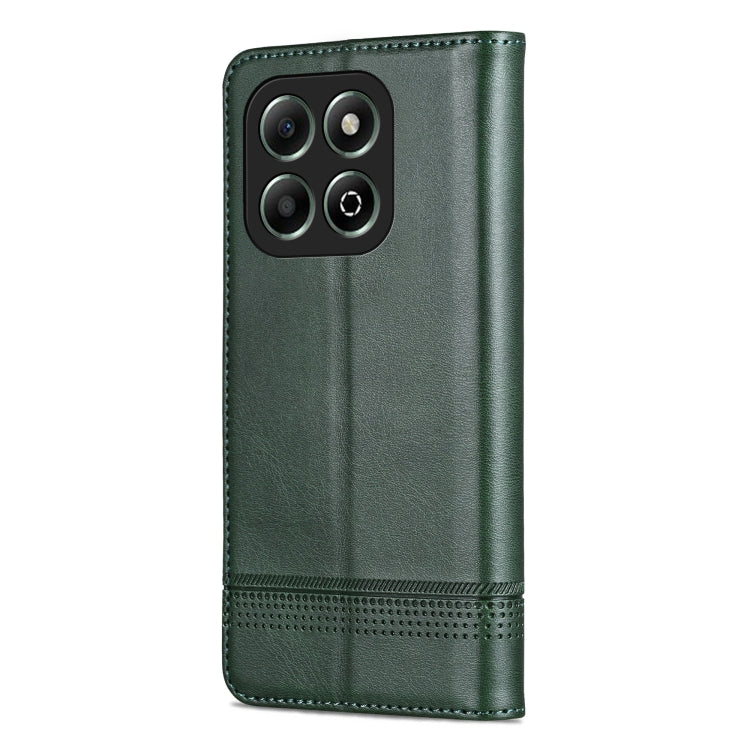 For Honor X6b AZNS Magnetic Calf Texture Flip Leather Phone Case
