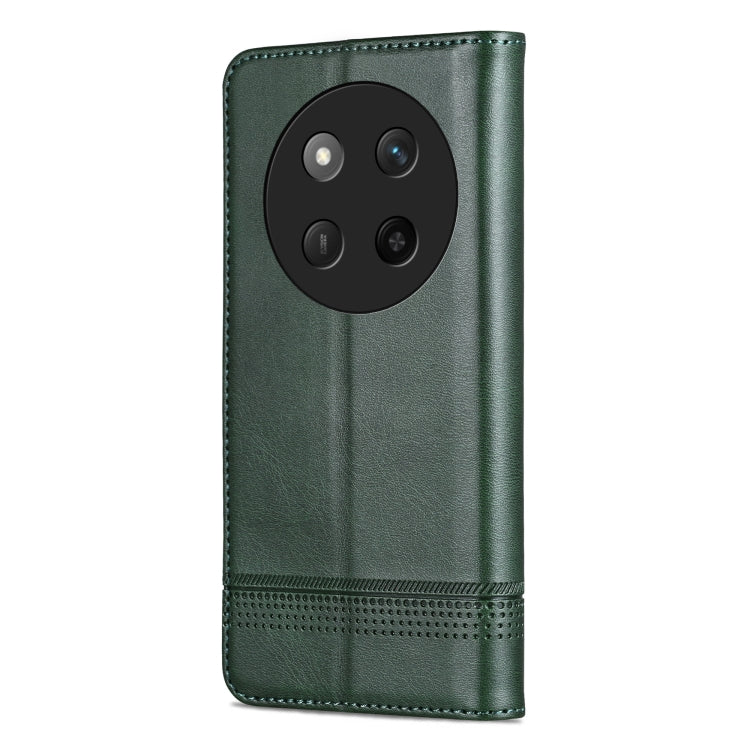 For Honor X60 Pro AZNS Magnetic Calf Texture Flip Leather Phone Case