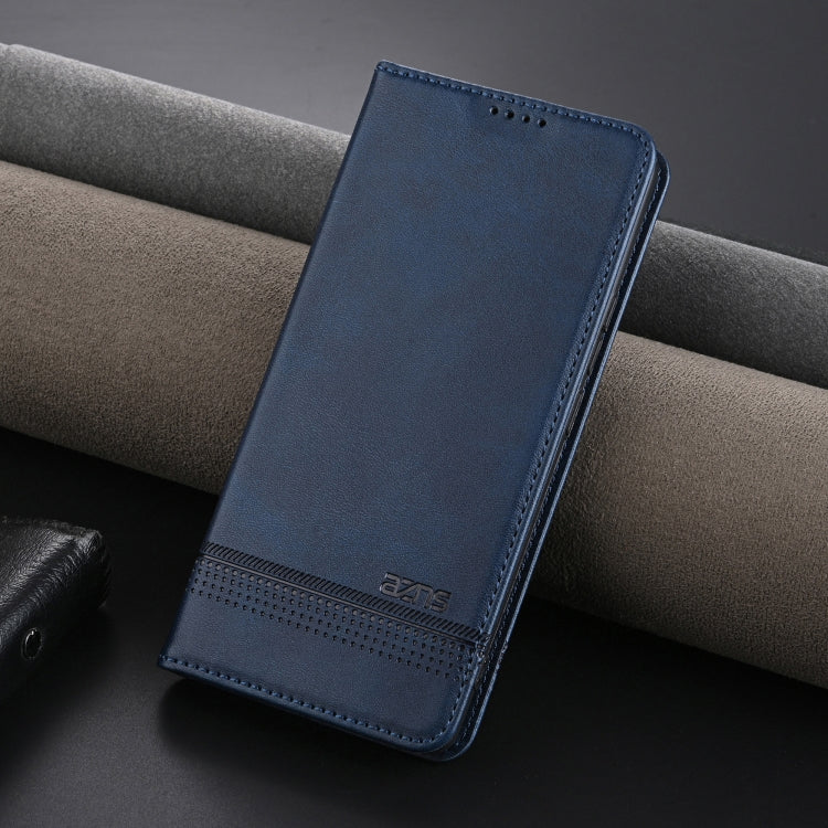 For Honor Magic7 Pro AZNS Magnetic Calf Texture Flip Leather Phone Case
