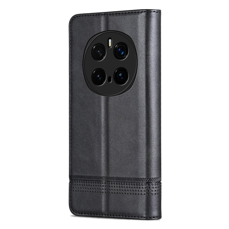 For Honor Magic7 Pro AZNS Magnetic Calf Texture Flip Leather Phone Case