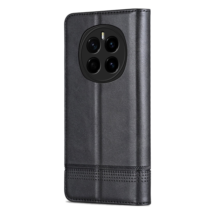 For Honor Magic7 AZNS Magnetic Calf Texture Flip Leather Phone Case