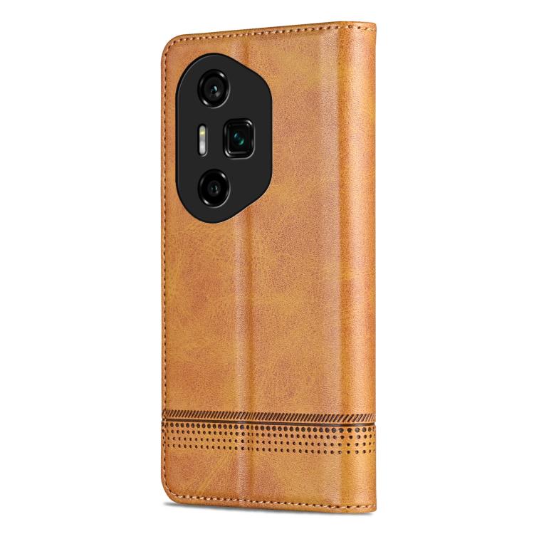 For Honor 300 Ultra AZNS Magnetic Calf Texture Flip Leather Phone Case