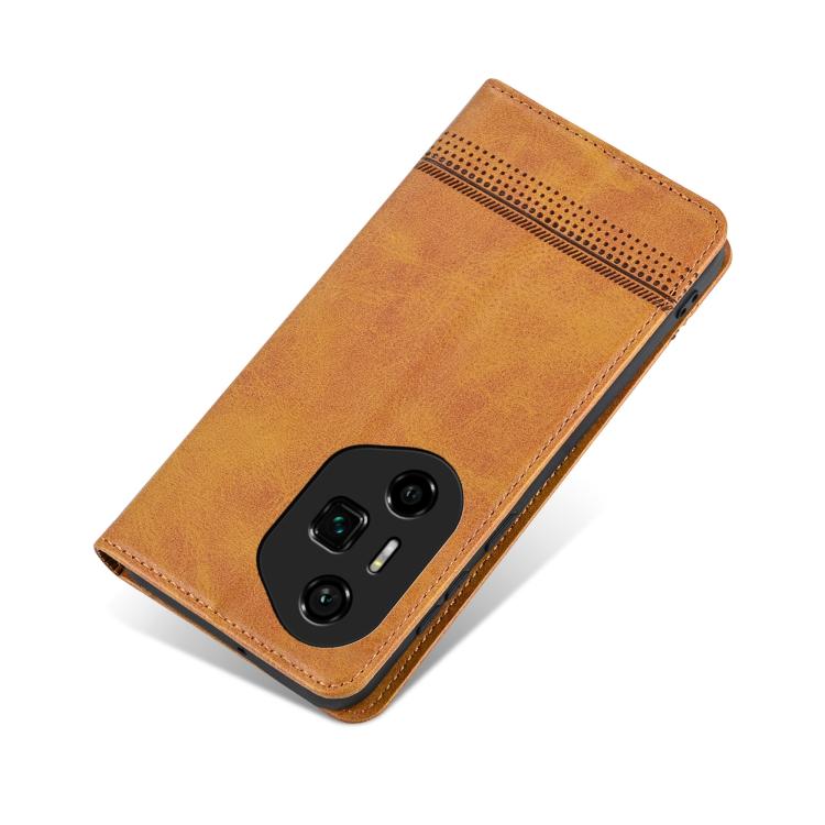 For Honor 300 Ultra AZNS Magnetic Calf Texture Flip Leather Phone Case