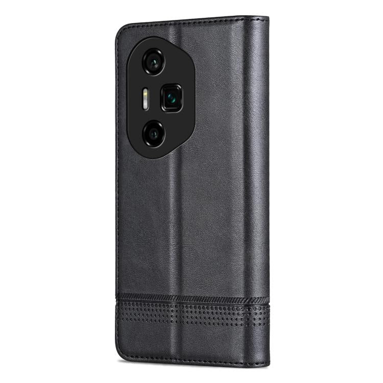 For Honor 300 Ultra AZNS Magnetic Calf Texture Flip Leather Phone Case