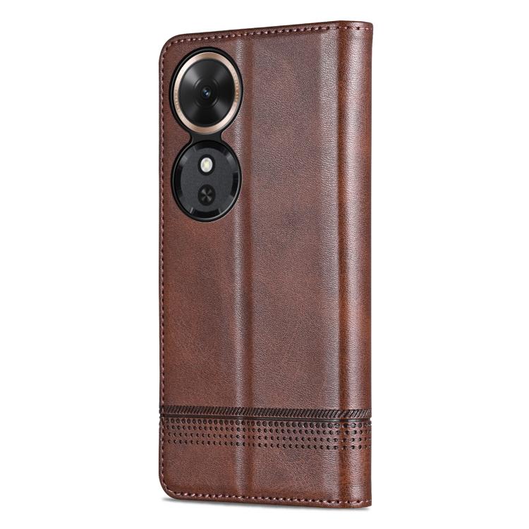 For Honor Play 60 AZNS Magnetic Calf Texture Flip Leather Phone Case