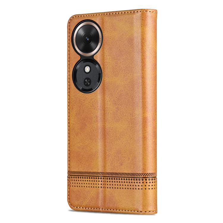 For Honor Play 60 AZNS Magnetic Calf Texture Flip Leather Phone Case