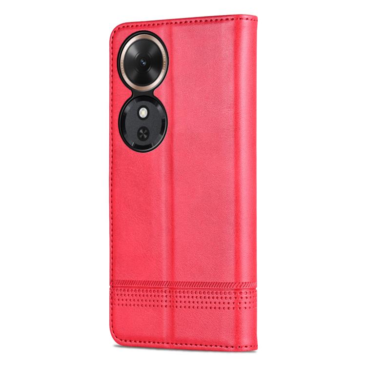 For Honor Play 60 AZNS Magnetic Calf Texture Flip Leather Phone Case