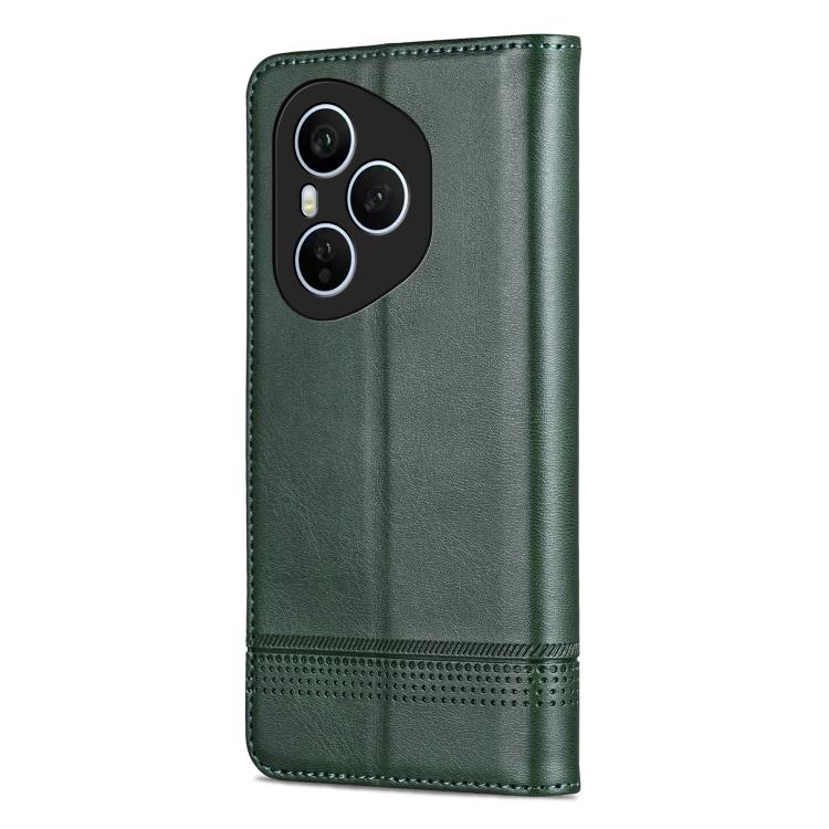 For Honor 400 Pro 5G Global 160.8mm AZNS Magnetic Calf Texture Flip Leather Phone Case