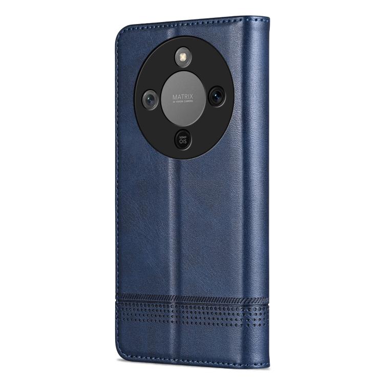 For Honor X70 5G AZNS Magnetic Calf Texture Flip Leather Phone Case