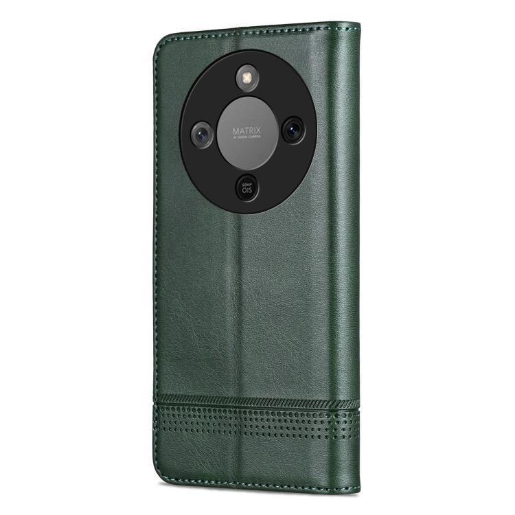 For Honor X70 5G AZNS Magnetic Calf Texture Flip Leather Phone Case