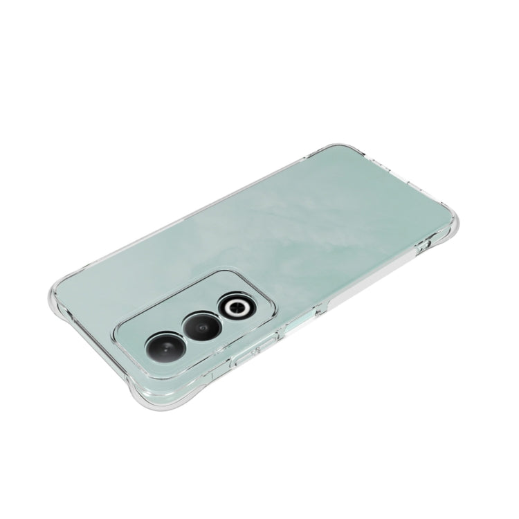 For OPPO A3 Pro 5G Global Shockproof Non-slip Thickening TPU Phone Case - Transparent