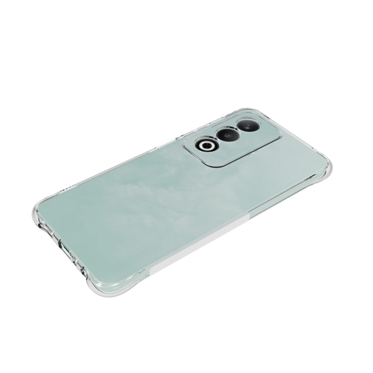 For OPPO A3 Pro 5G Global Shockproof Non-slip Thickening TPU Phone Case - Transparent
