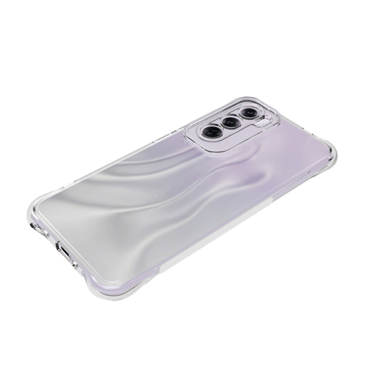 For OPPO Reno12 Pro 5G Global Shockproof Non-slip Thickening TPU Phone Case - Transparent