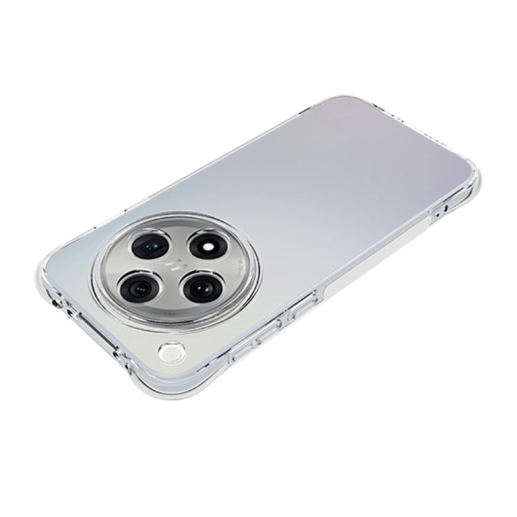 For OPPO Find X8 5G Shockproof Non-slip Thickening TPU Phone Case - Transparent