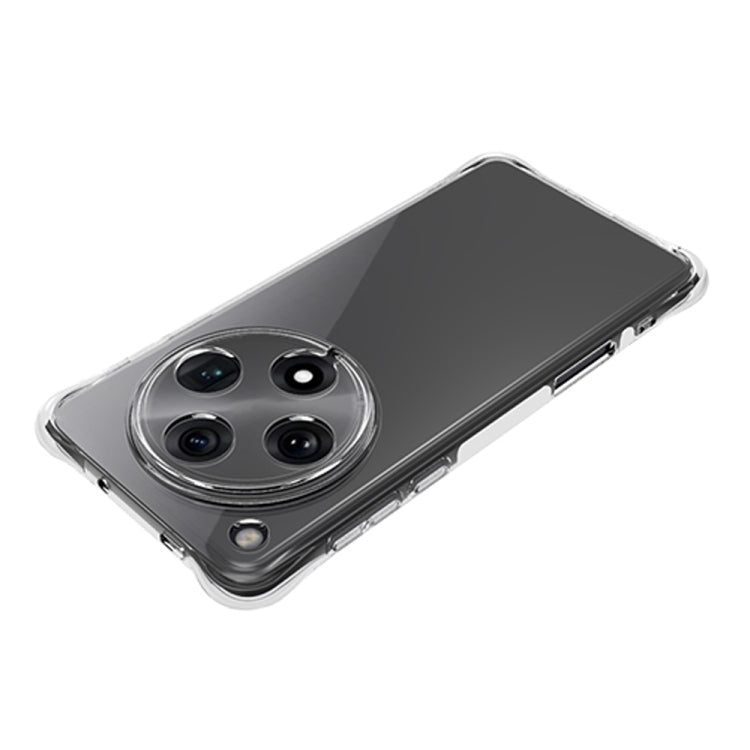 For OPPO Find X8 Pro 5G Shockproof Non-slip Thickening TPU Phone Case - Transparent