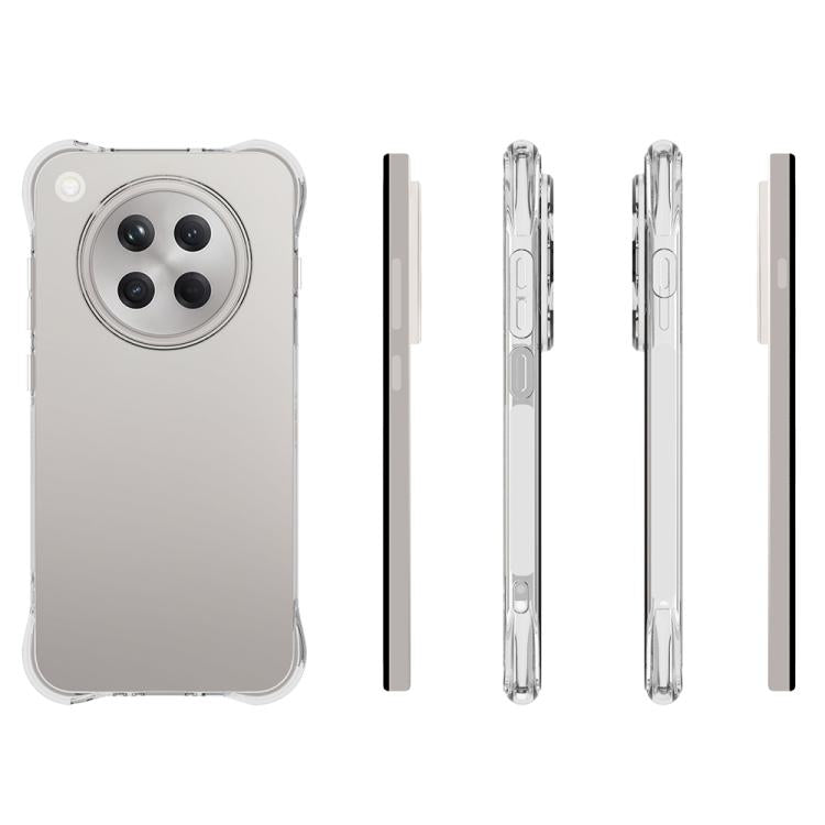 For OPPO Find X8s Shockproof Non-slip Thickening TPU Phone Case - Transparent