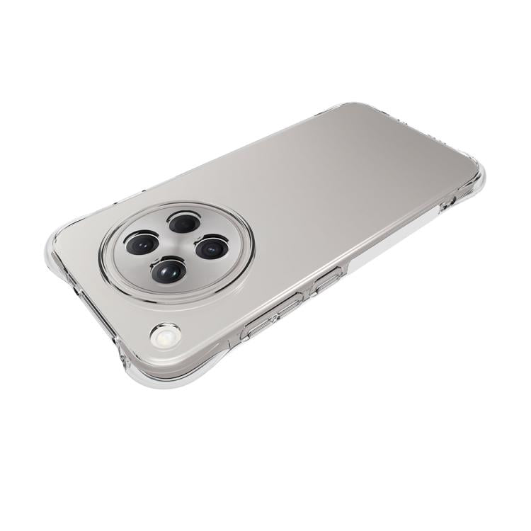 For OPPO Find X8s Shockproof Non-slip Thickening TPU Phone Case - Transparent