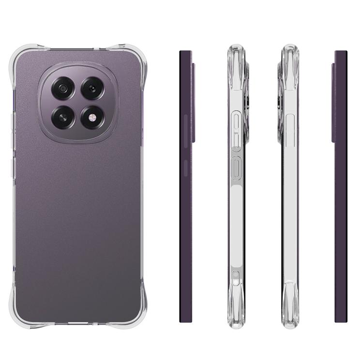 For OPPO F29 5G Global Shockproof Non-slip Thickening TPU Phone Case - Transparent