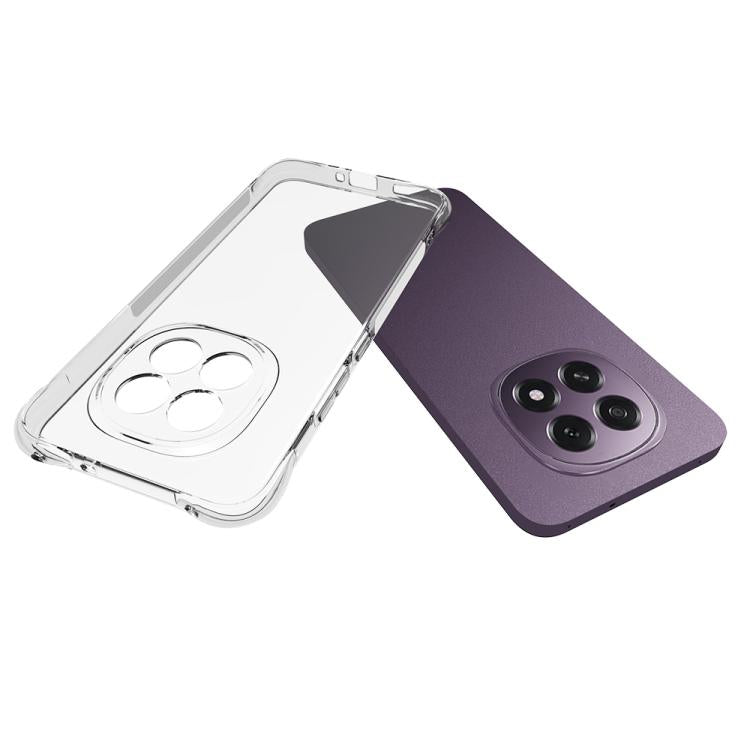 For OPPO F29 5G Global Shockproof Non-slip Thickening TPU Phone Case - Transparent