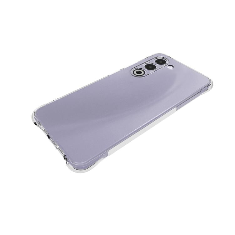 For OPPO A5 5G Global Shockproof Non-slip Thickening TPU Phone Case - Transparent