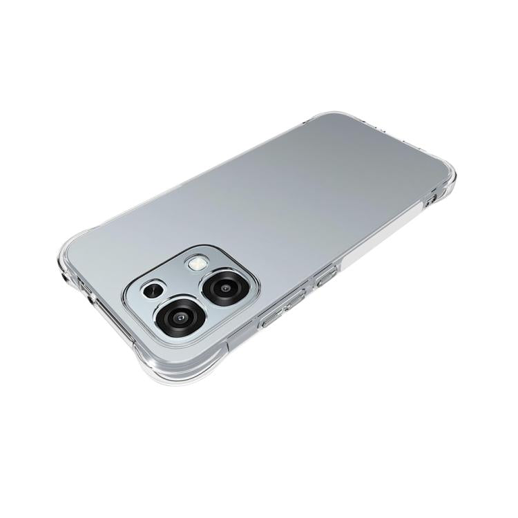 For OPPO F31 5G / A6 Pro 4G / 5G Global Shockproof Non-slip Thickening TPU Phone Case - Transparent