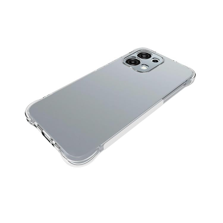 For OPPO F31 5G / A6 Pro 4G / 5G Global Shockproof Non-slip Thickening TPU Phone Case - Transparent